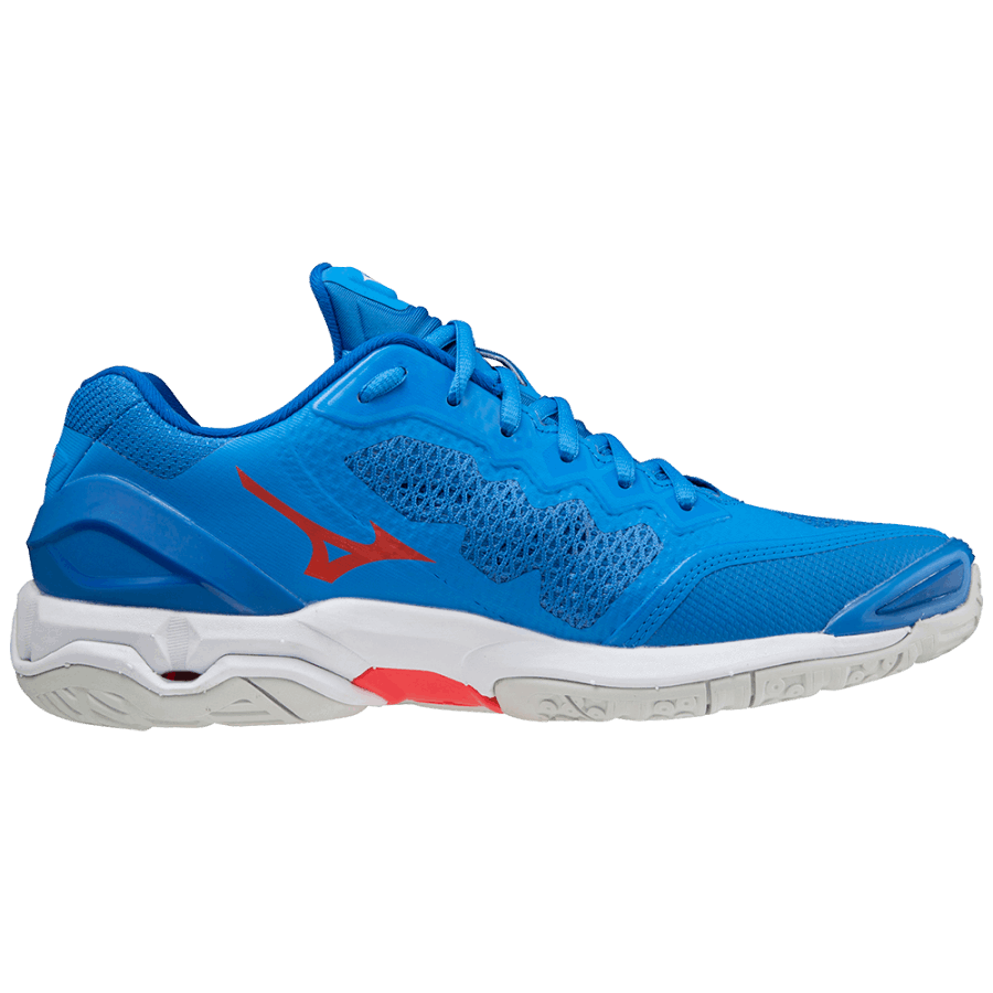 Mizuno Wave Stealth V French Blue-White-Red